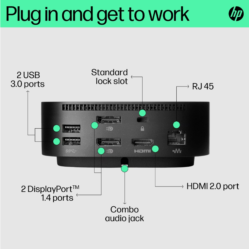 HP USB-C Dock G5