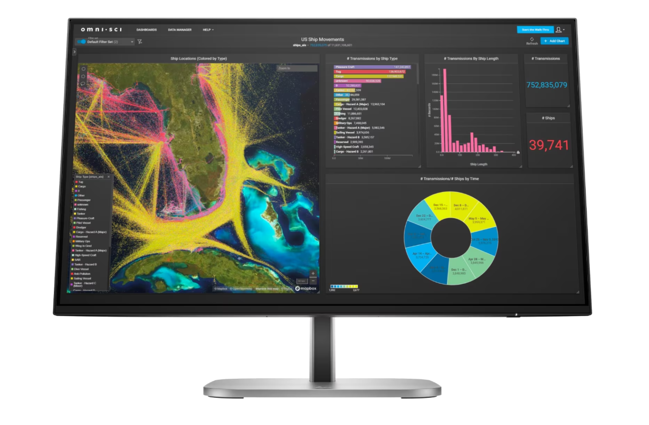 HP Series 5 Pro 23.8 inch FHD Monitor - 524pf